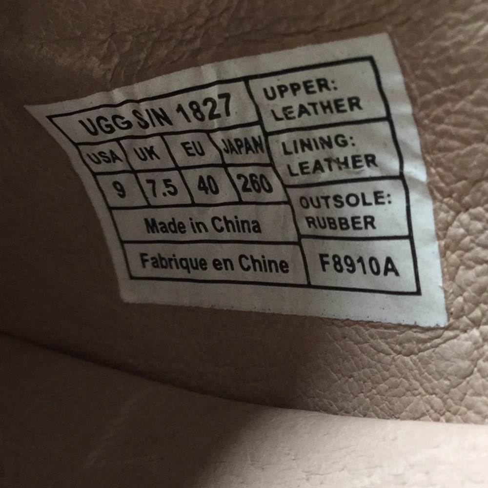 Ugg Open Toe Black Suede Clog Size 9 - image 3